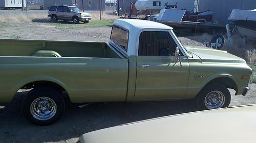 1969 chevy decent paint. straight body. low mileage taking offers,