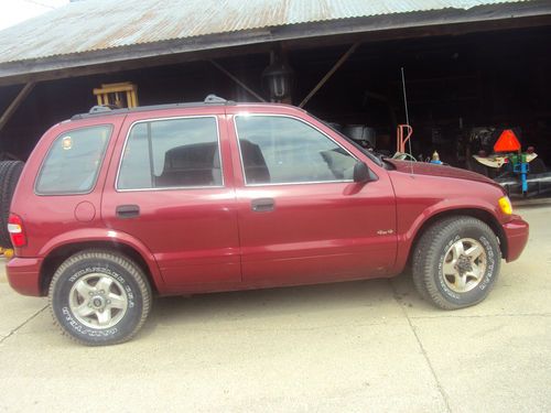 1999 kia sportage base sport utility 4-door 2.0l