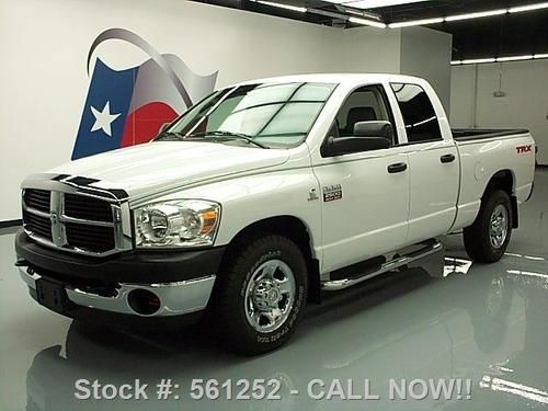 2009 dodge ram 2500 trx quad cab diesel 6-passenger 37k texas direct auto