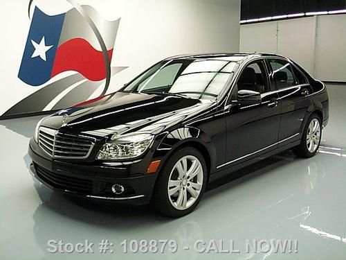 2010 mercedes-benz c300 p1 4matic awd sunroof only 24k texas direct auto