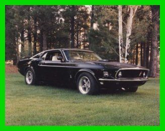 1969 ford mustang mach 1 428 cobra jet v8 5-speed manual no reserve