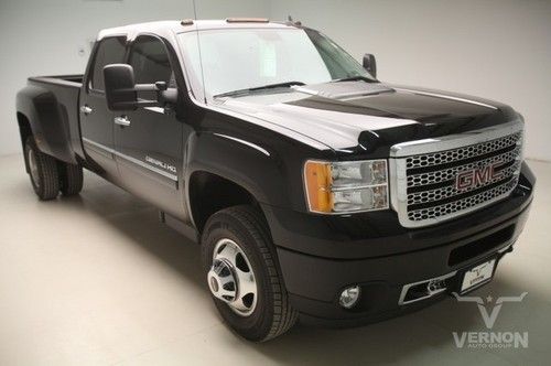 2013 drw denali crew 4x4 navigation heated leather duramax lifetime warranty