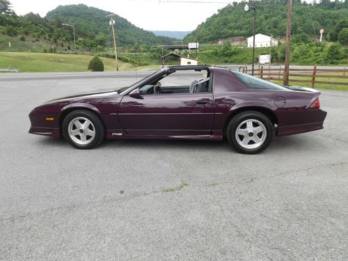 1992 chevrolet camaro rs 25th anniversary edition