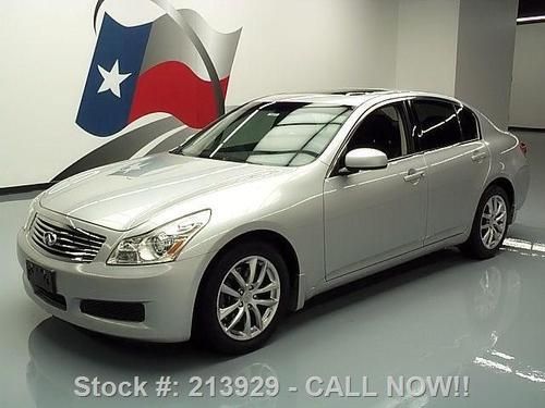 2008 infiniti g 35 sedan v6 automatic sunroof 38k miles texas direct auto