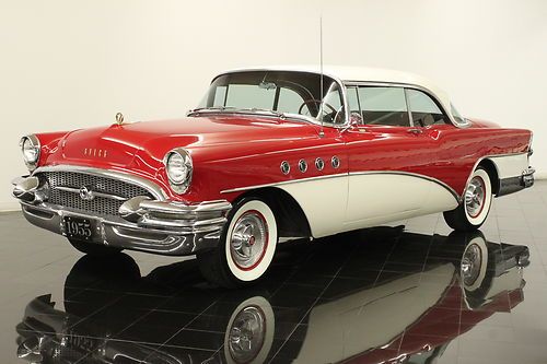 1955 buick roadmaster riviera hardtop 322ci v8 automatic restored ps pb pw