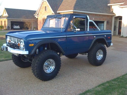 1976 Ford Bronco Custom Sport Utility 2-Door 5.0L, image 7