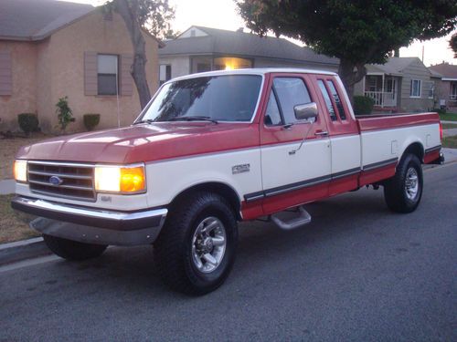 1991 ford f-250 xlt lariat extended cab pickup 2-door 7.5l