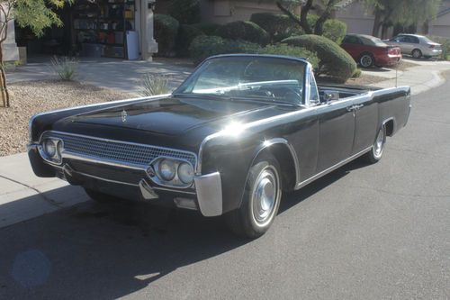 1961 lincoln continental base 7.0l