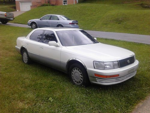1991 Lexus LS400 Base Sedan 4-Door 4.0L FLORIDA CAR, image 3