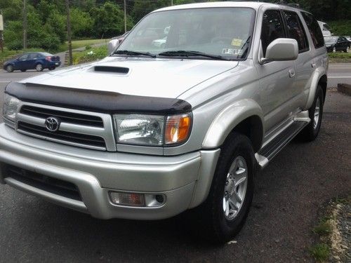 2000 toyota 4runner sr5 silver 4x4