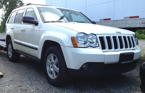 2008 jeep grand cherokee laredo suv 4-door 3.7l salvage title engine damage