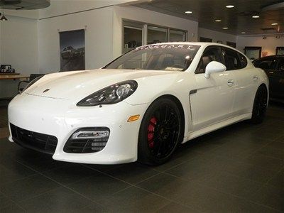 2012 panamera turbo s 4.8l auto carrara white