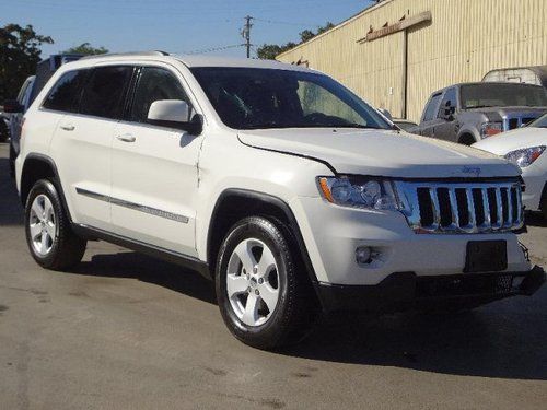 2012 jeep grand cherokee laredo damaged salvage runs! low miles export welcome!!