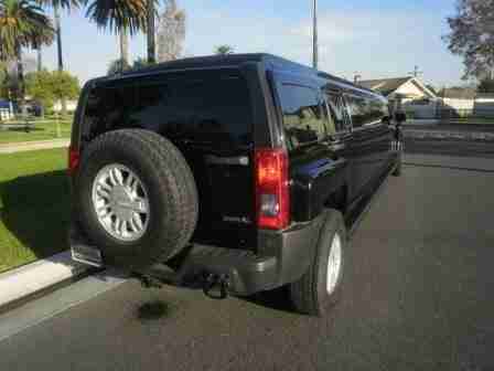 2010 Black 14 passenger custom built Hummer limousine for sale #1447, image 3