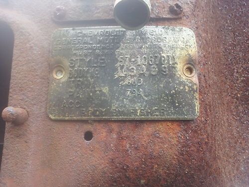 1957 Chevy Bel Air Convertible Project Powerpac 283 Manual or Auto Transmission, image 6
