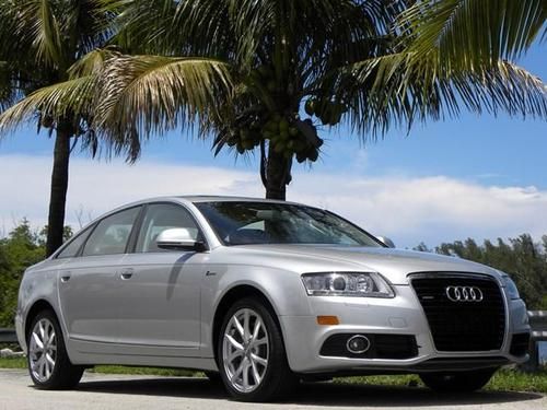 2011 audi a6 3.0 supercharged awd s line prem plus