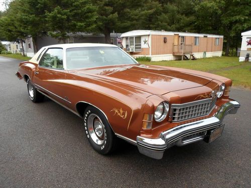 1974 chevrolet monte carlo original survivor 32,000 miles 350 unrestored mint