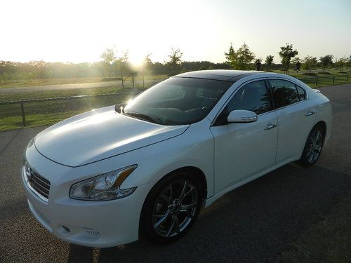 2012 nissan maxima 3.5 sv premium navi panoramic roof leather --- free shipping