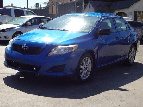 2009 toyota corolla le damaged salvage economical low miles runs! wont last l@@k