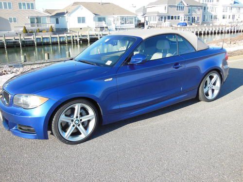 2010 bmw 135i  convertible 2-door 3.0l twin turbocharged