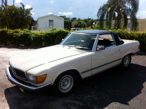 1984 mercedes benz 500sl w107 euro model runs and drives