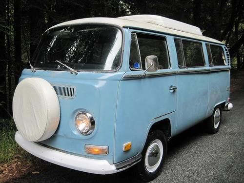 1970 deluxe vw bus, original paint