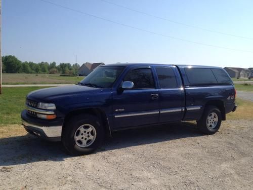 2001 chevrolet 1500 4x4 extended cab