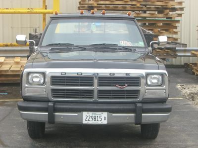 1991 dodge ram 3500 cummins diesel flated good running condition