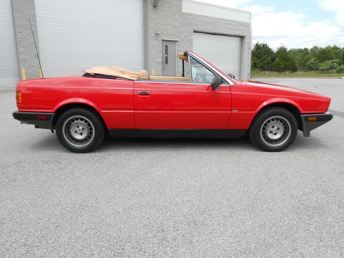 Sell used 1986 Maserati Spyder Biturbo Zagato Bi-Turbo ...