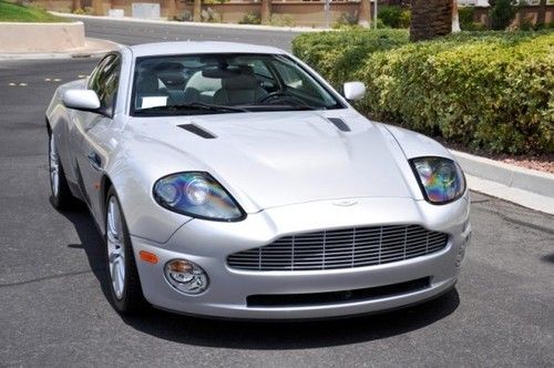 2003 aston martin vanquish 1 owner 2600 miles full