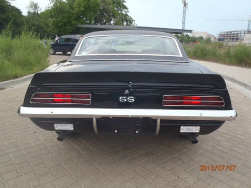 1969 Camaro SS RS Black 4 speed A/C No Reserve, image 6
