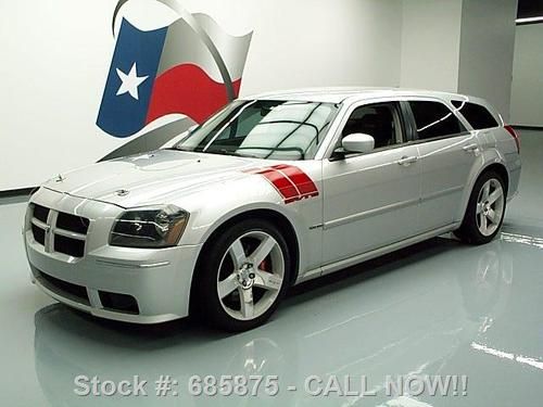 2007 dodge magnum srt-8 wagon 6.1l hemi leather 20's! texas direct auto