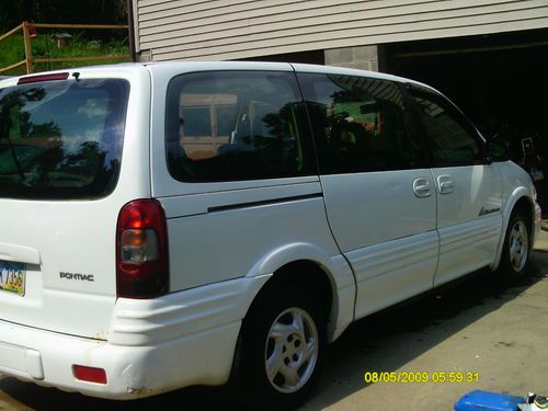 1999 pontiac montana base mini passenger van 3-door 3.4l