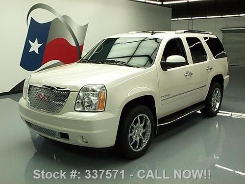 2011 gmc yukon denali awd sunroof nav rear cam dvd 20's texas direct auto