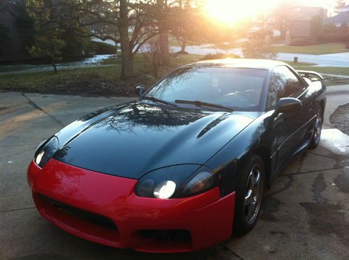 Mitsubishi 3000gt vr4 1995 3.0l twin turbo 6 speed green