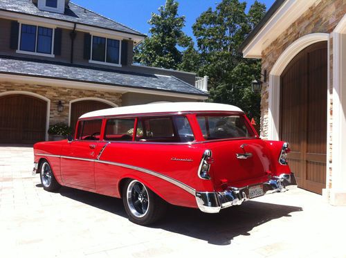 1956 CHEVY 210 WAGON HANDYMAN, US $31,000.00, image 4