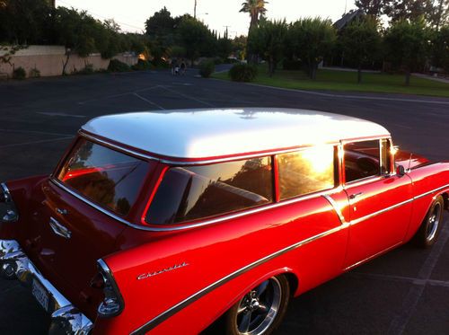 1956 CHEVY 210 WAGON HANDYMAN, US $31,000.00, image 7