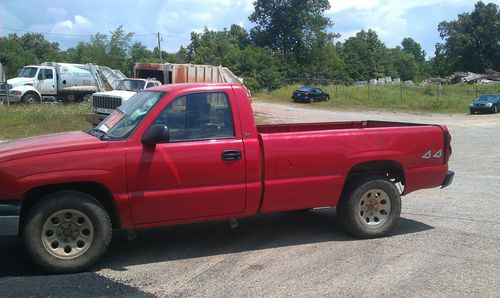 2005 chevy chevrolet silverado 1500 longwheel base pickup 4.3l 4x4