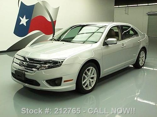 2012 ford fusion sel awd 3.0l v6 heated leather 60k mi texas direct auto