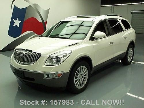 2009 buick enclave cxl dual sunroof nav rear cam 72k mi texas direct auto