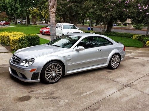 2008 mercedes-benz clk63 amg black series coupe 2-door 6.3l