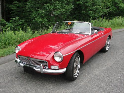 1965 mg mgb roadster