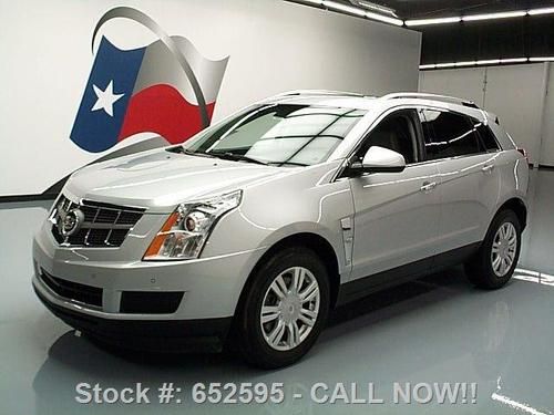 2010 cadillac srx lux pano sunroof nav rear cam 59k mi texas direct auto