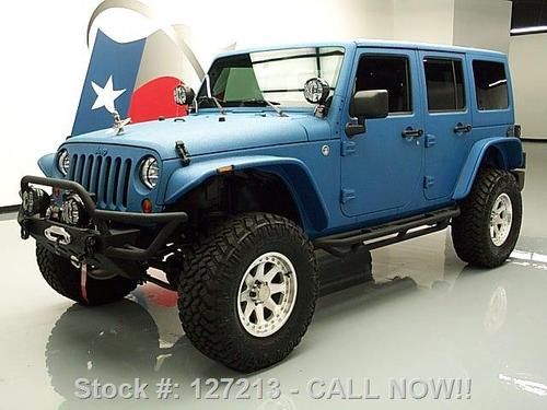 2012 jeep wrangler sport 4dr hard top 4x4 nav dvd 5k mi texas direct auto