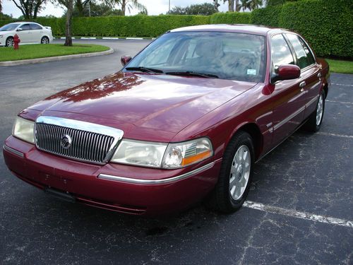 2003 mercury grand marquis ls ultimate sirius xm satellite radio non smoker