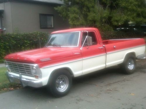 1967 ford f250 camper special custom cab