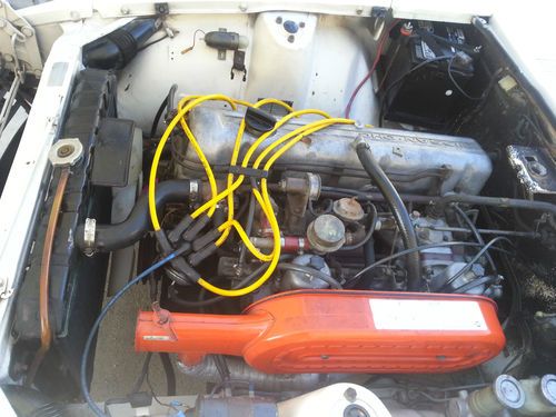 1972 Datsun 240Z Rust Free Original Survivor White with Red Interior!, image 4