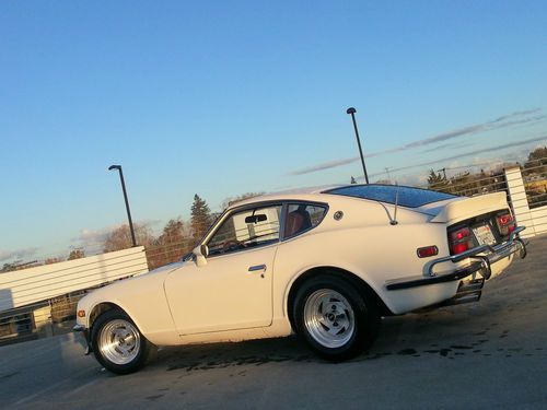 1972 Datsun 240Z Rust Free Original Survivor White with Red Interior!, image 8