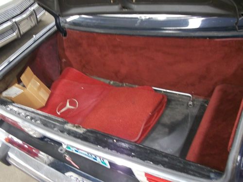 1987 560 SL Dark Blue Convertible Hard Top Burgundy Interior Nice Color Combo, image 22