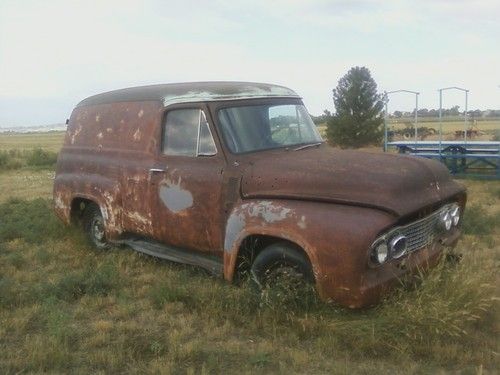 Ford panel truck 1953 -1955 project